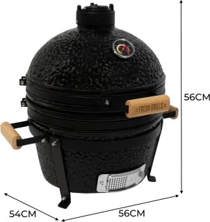 Mini Kamado Keramische Houtskoolbarbecue 40,6 cm