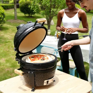 Mini Kamado Keramische Houtskoolbarbecue 40,6 cm