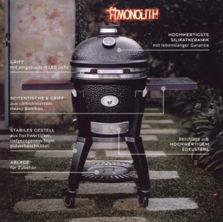 Monolith Avantgarde LeChef Kamado barbecue review