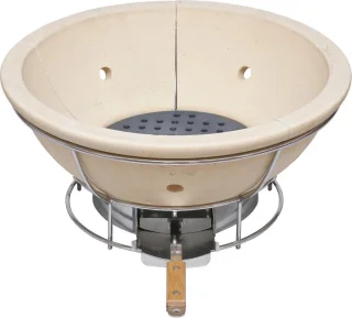 Monolith Classic PRO2.0 zwart 46 cm houtskoolbarbecue met onderstel