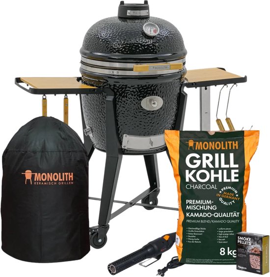 Monolith ONE.55 Starterset: veelzijdige premium kamado voor serieuze barbecueërs
