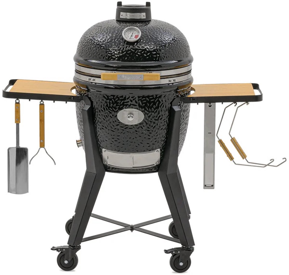 De Monolith TWO.55 Classic Kamado BBQ Starterset Zwart in één oogopslag