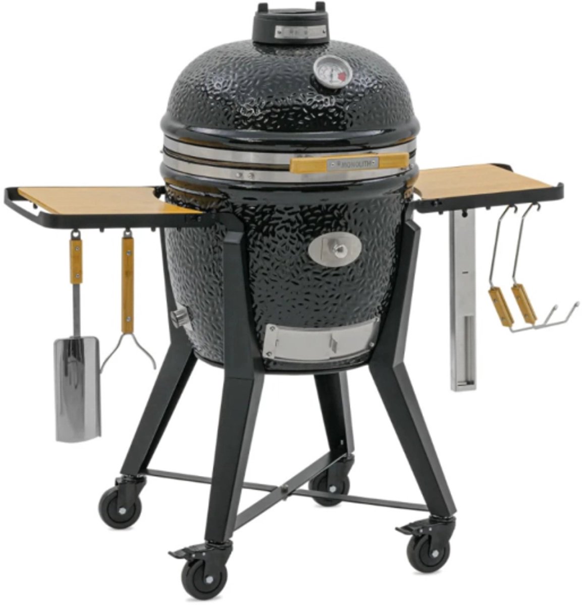 Wat vinden we goed aan de Monolith TWO.55 Classic Kamado BBQ Starterset Zwart