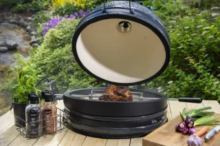 Mustang Kamado L 21" Houtskool Barbecue Grijs