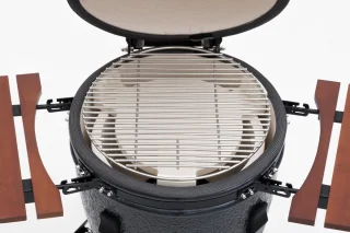 Mustang Kamado M 18 inch houtskoolgrill grijs