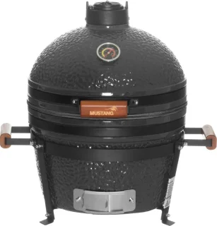 Mustang Kamado S 16 inch keramische barbecue grijs