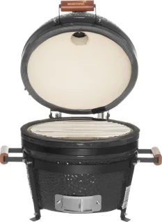 Mustang Kamado S 16 inch keramische barbecue grijs
