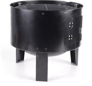 Wat vinden we goed aan de NELLA Houtskoolbarbecue Ø40 cm, hoogte 84 cm