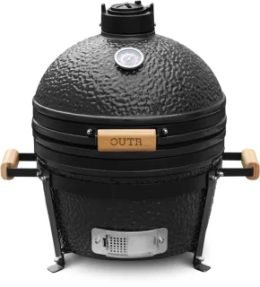 OUTR Kamado BBQ Medium 40 Zwart