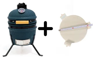 Own Grill 13 inch Kamado V2 barbecue blauw