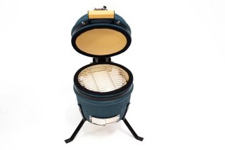 Wat vinden we goed aan de Own Grill 13 inch Kamado V2 barbecue blauw