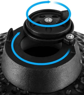 Patton Classic Kamado 16" Table Chef Medium Matzwart