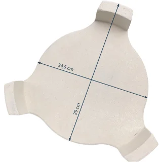 Patton Heat Deflector Converter Kamado 15-16"