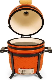 Patton Kamado 15" Tafelmodel Keramische Barbecue Oranje Medium
