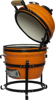 Patton Kamado Keramische Houtskoolbarbecue 13" Oranje