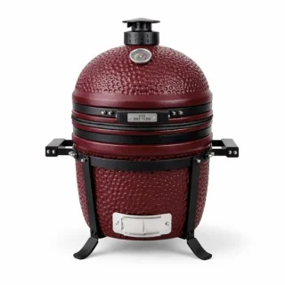 Compacte controle: Patton Premium 15" Kamado in bordeaux