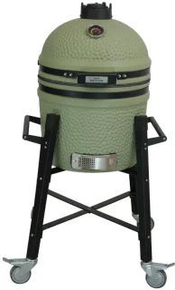 Patton Premium Kamado 15" – compact, veelzijdig en stijlvol in olijf