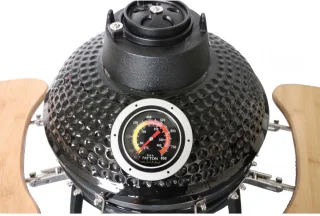 Patton Premium Kamado 16" Medium Ø34 cm Zwart