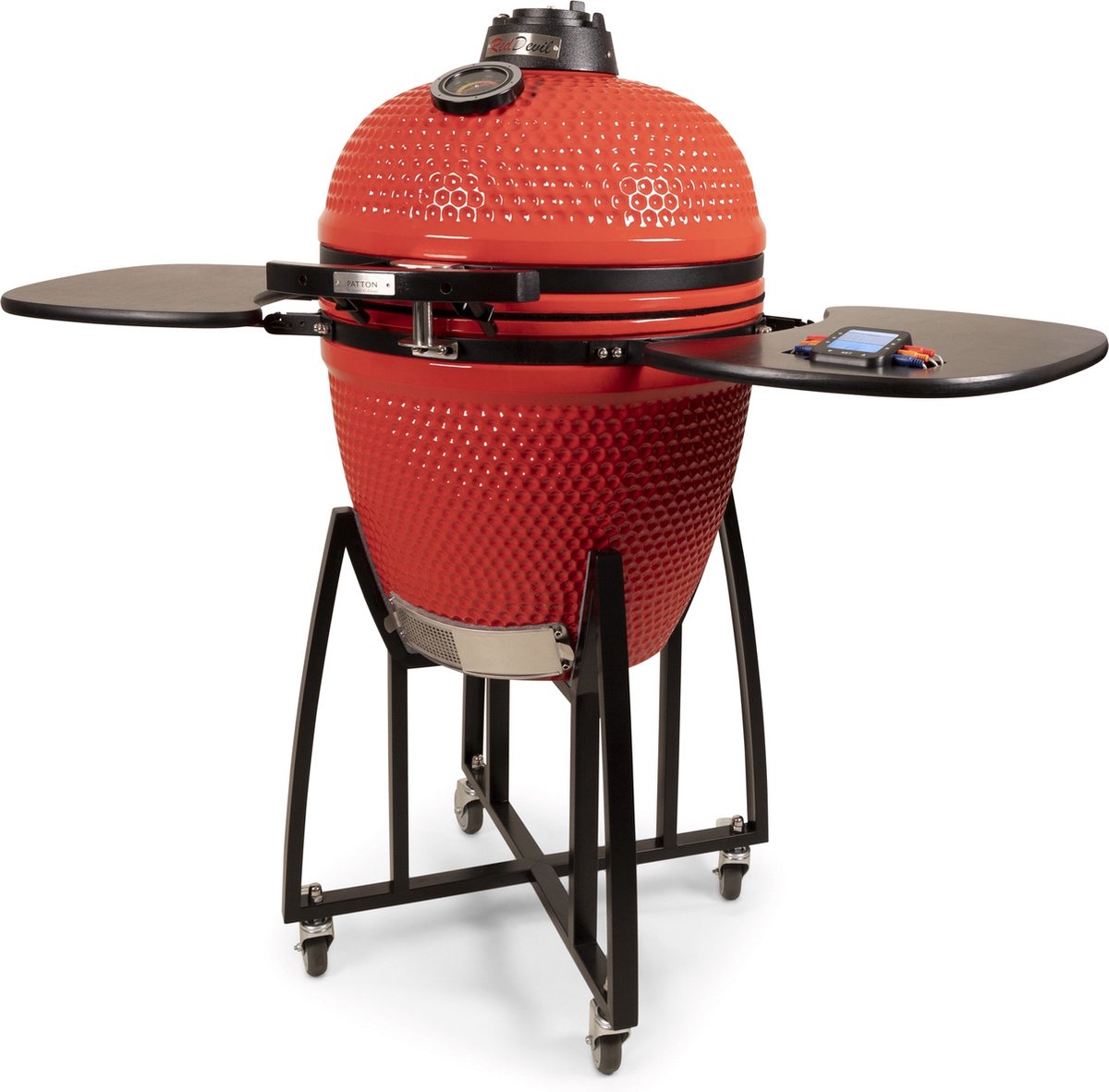 Patton Premium Kamado 21" Red Devil Rood Large Ø47 cm