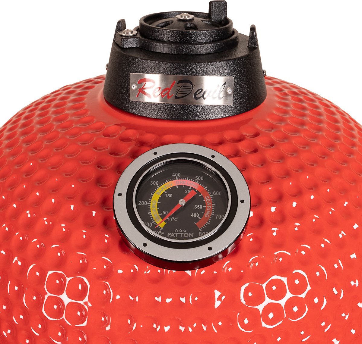 Patton Premium Kamado 21" Red Devil Rood Large Ø47 cm