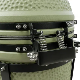 Wat vinden we goed aan de Patton Premium Large 21" Kamado - Olijfgroen