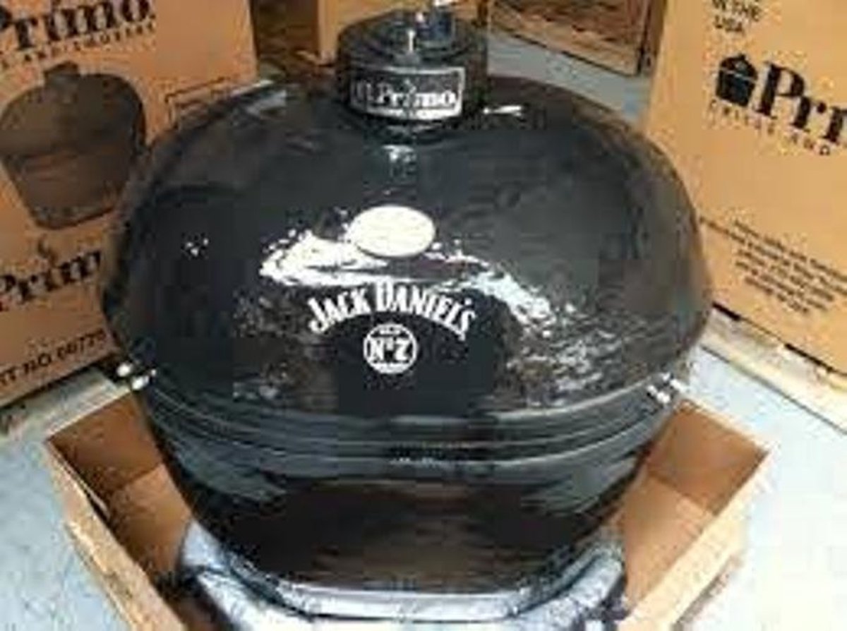 PrimoGrill Ovaal XL 400 Jack Daniels Edition