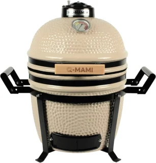 Q-MAMI Kamado Grill Compact — compact design, grootse smaak