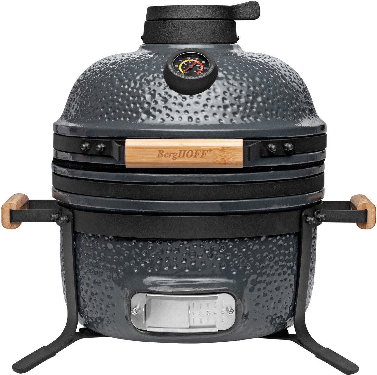 RON Keramische BBQ Medium 40 cm Grijs