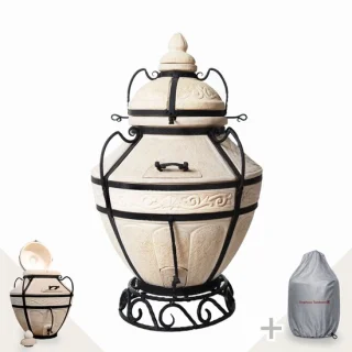 Tandoor Aladin XL (klapdeksel) met beschermhoes
