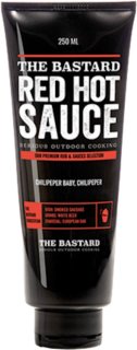 Red Hot Sauce van The Bastard — pittig, veelzijdig en kamado-proof