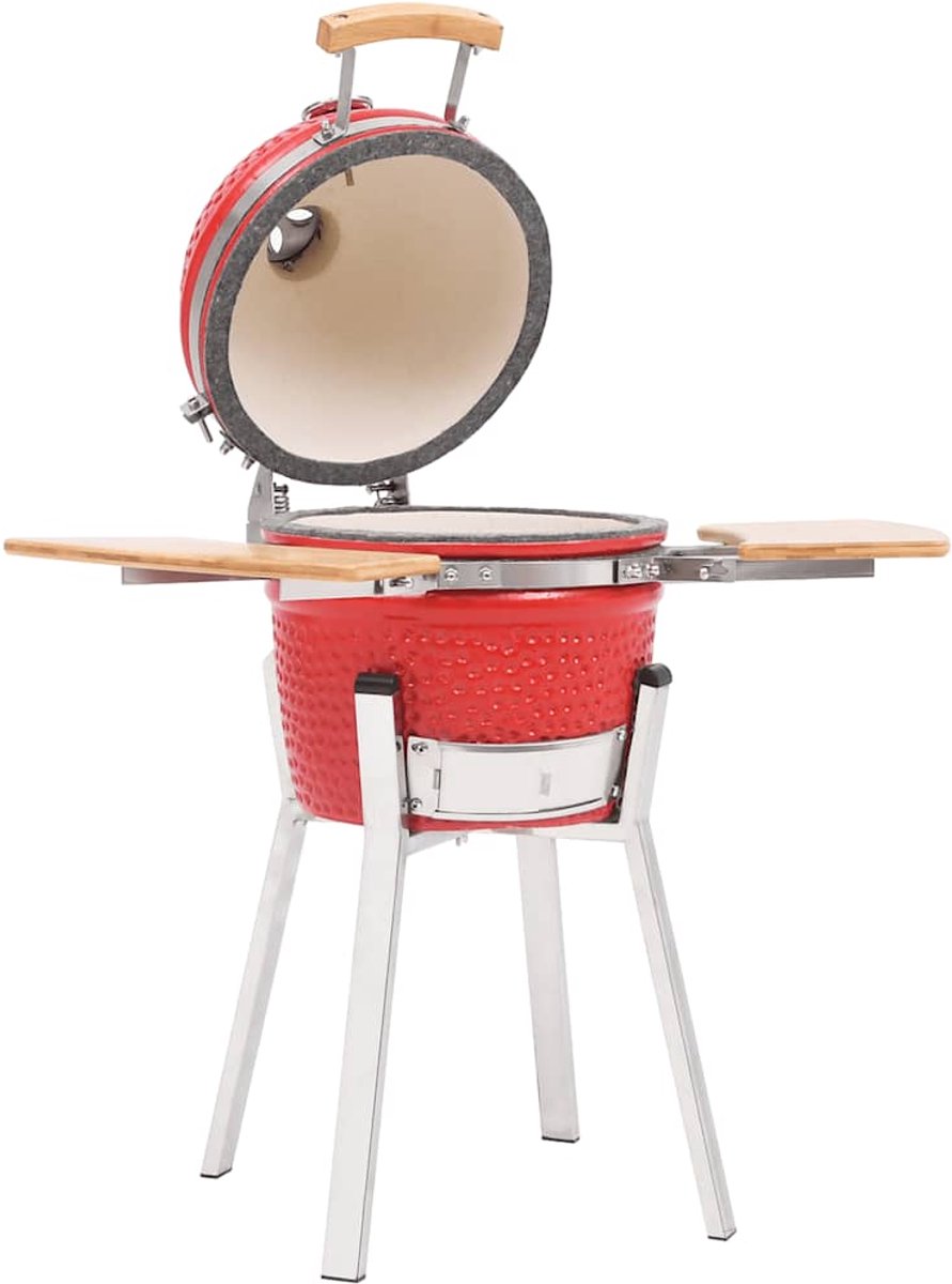 The Living Store Kamado 76 cm keramische barbecue