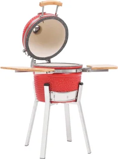 The Living Store Kamado 76 cm keramische barbecue