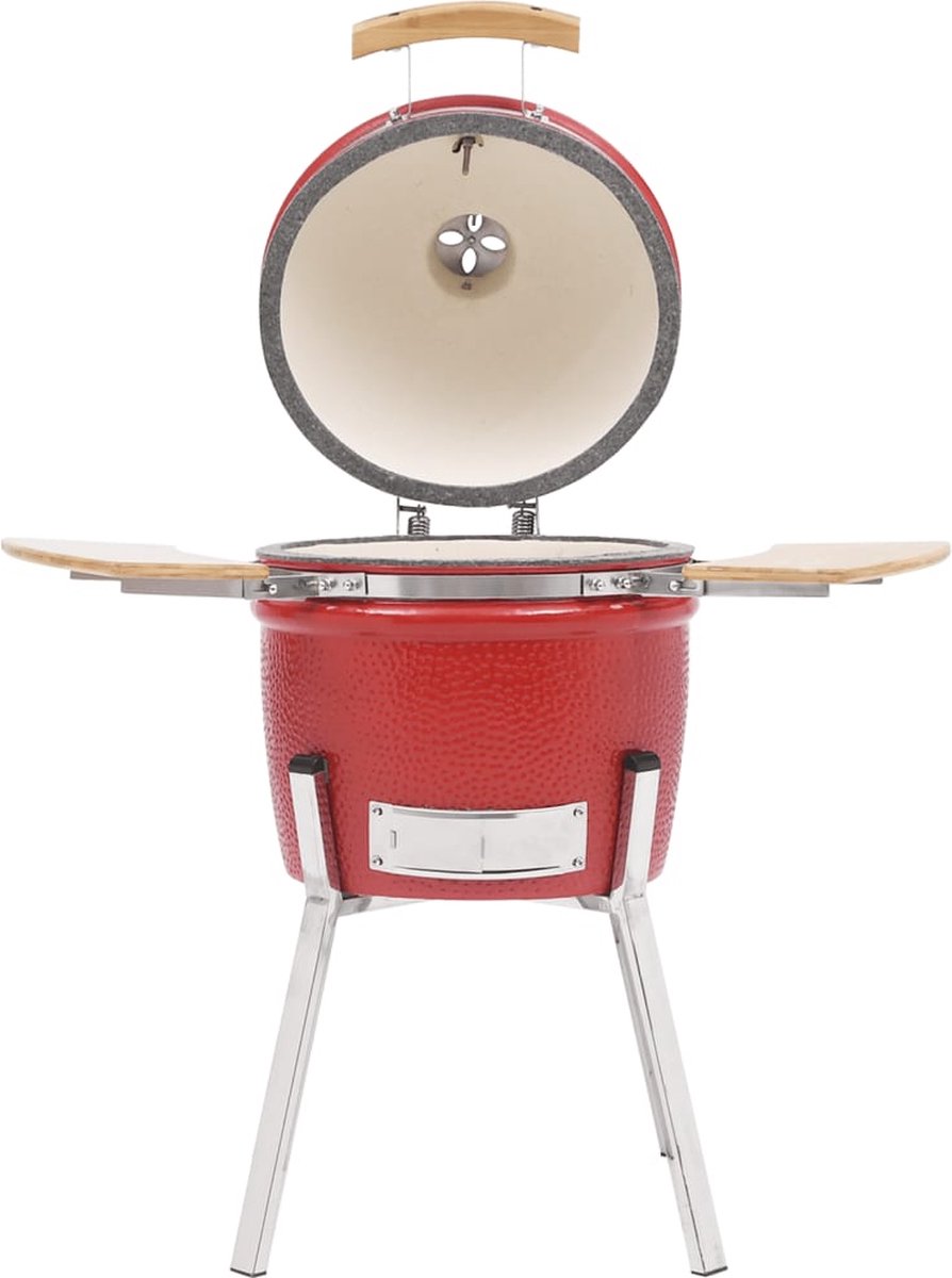 The Living Store Kamado 81 cm keramische barbecue