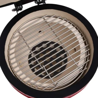 The Living Store Kamado Mini Keramische Barbecue 26,5 cm