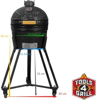 Wat vinden we goed aan de Tools4Grill Kamado 16 inch