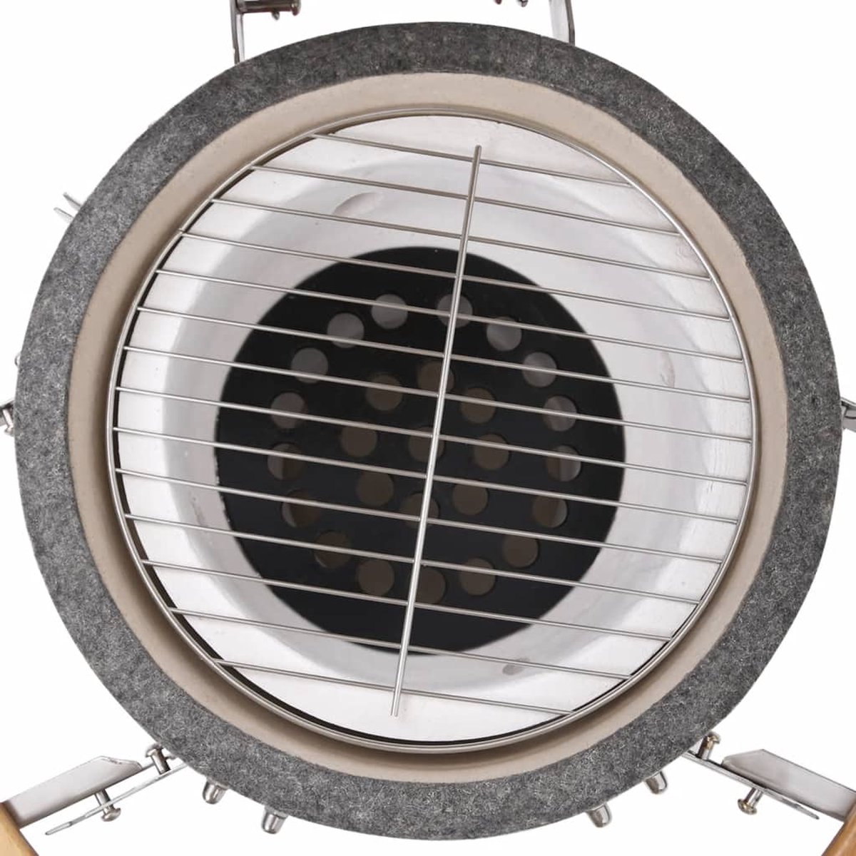 vidaXL Kamado 76 cm keramische barbecue