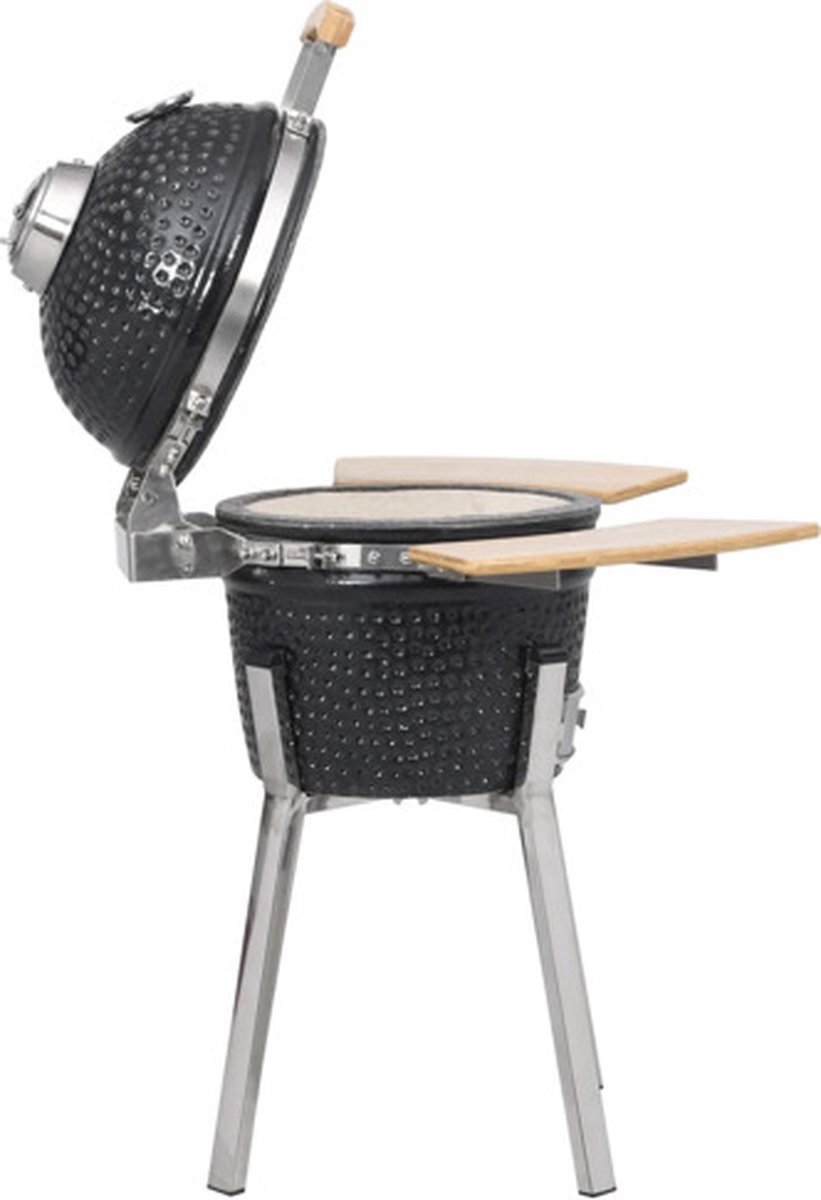 Wat vinden we goed aan de vidaXL Kamado 81 cm keramische barbecue
