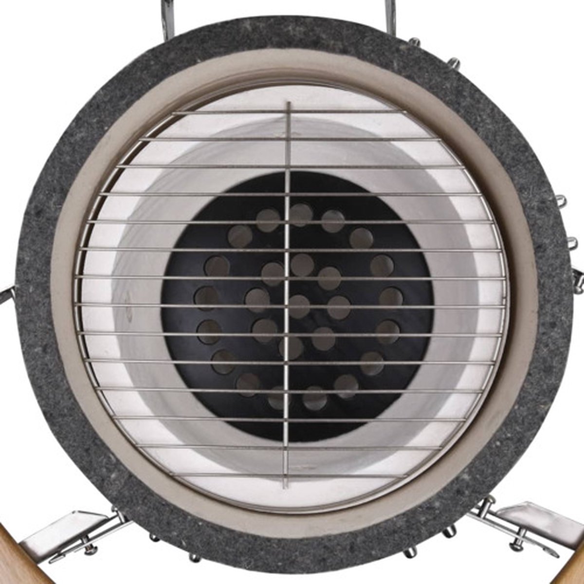 vidaXL Kamado 81 cm keramische barbecue