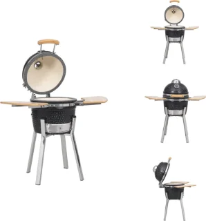 vidaXL Kamado barbecue 81 cm keramiek