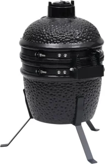 vidaXL Kamado keramische barbecue 56 cm rood