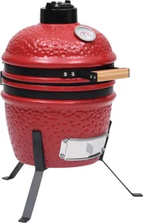 vidaXL Kamado keramische barbecue 56 cm rood