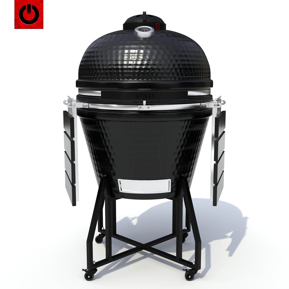 VOLT! Kamado BBQ 22 Inch Houtskoolbarbecue