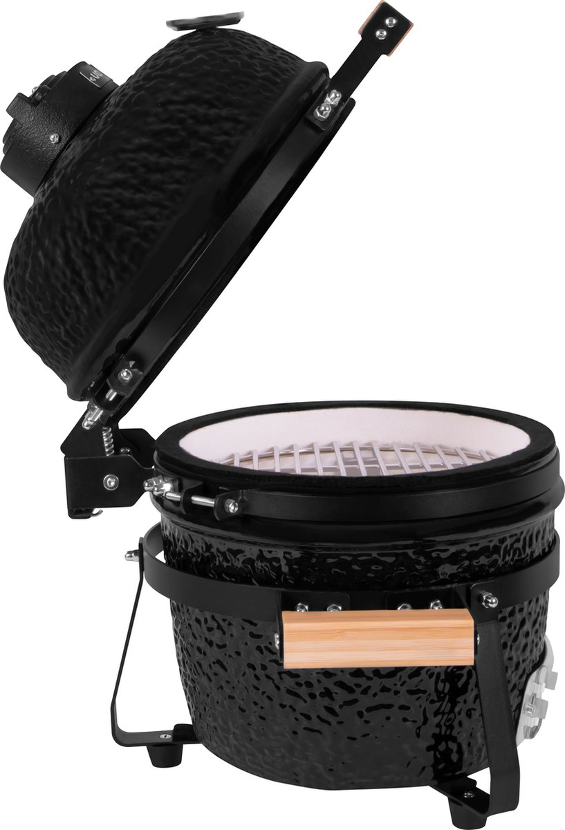 VONROC Kamado 13" Houtskoolbarbecue Keramisch