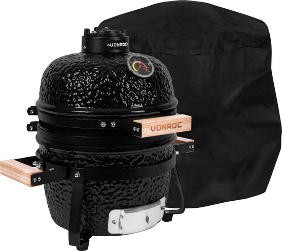 VONROC Kamado 13" Houtskoolbarbecue Keramisch