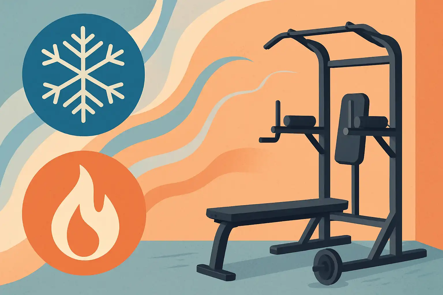 Herstel versnellen: zo combineer je koud- en warmtetherapie met je krachtstation