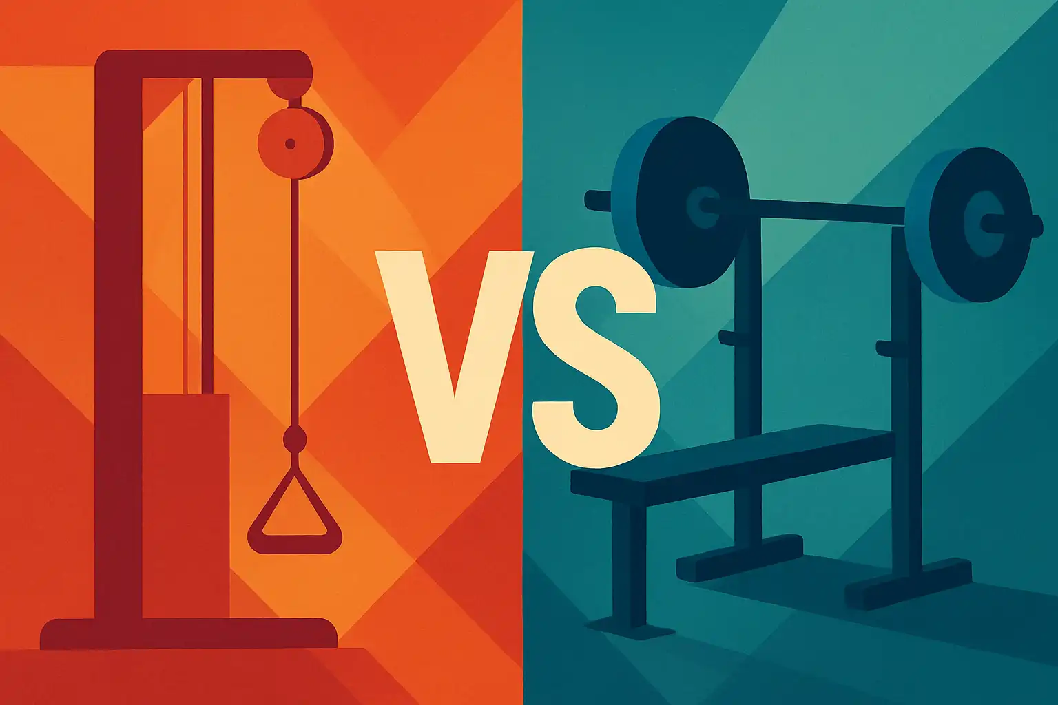 Kabel versus stang: welke krachtstation-configuratie past bij jouw trainingsdoelen?