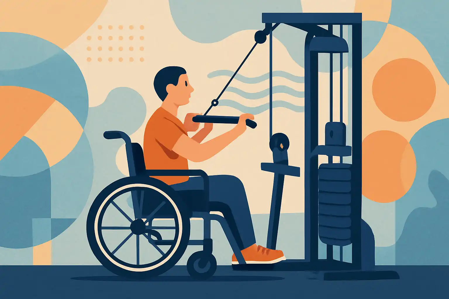 Krachtstation voor mensen met een beperking: toegankelijke aanpassingen en effectieve workouts