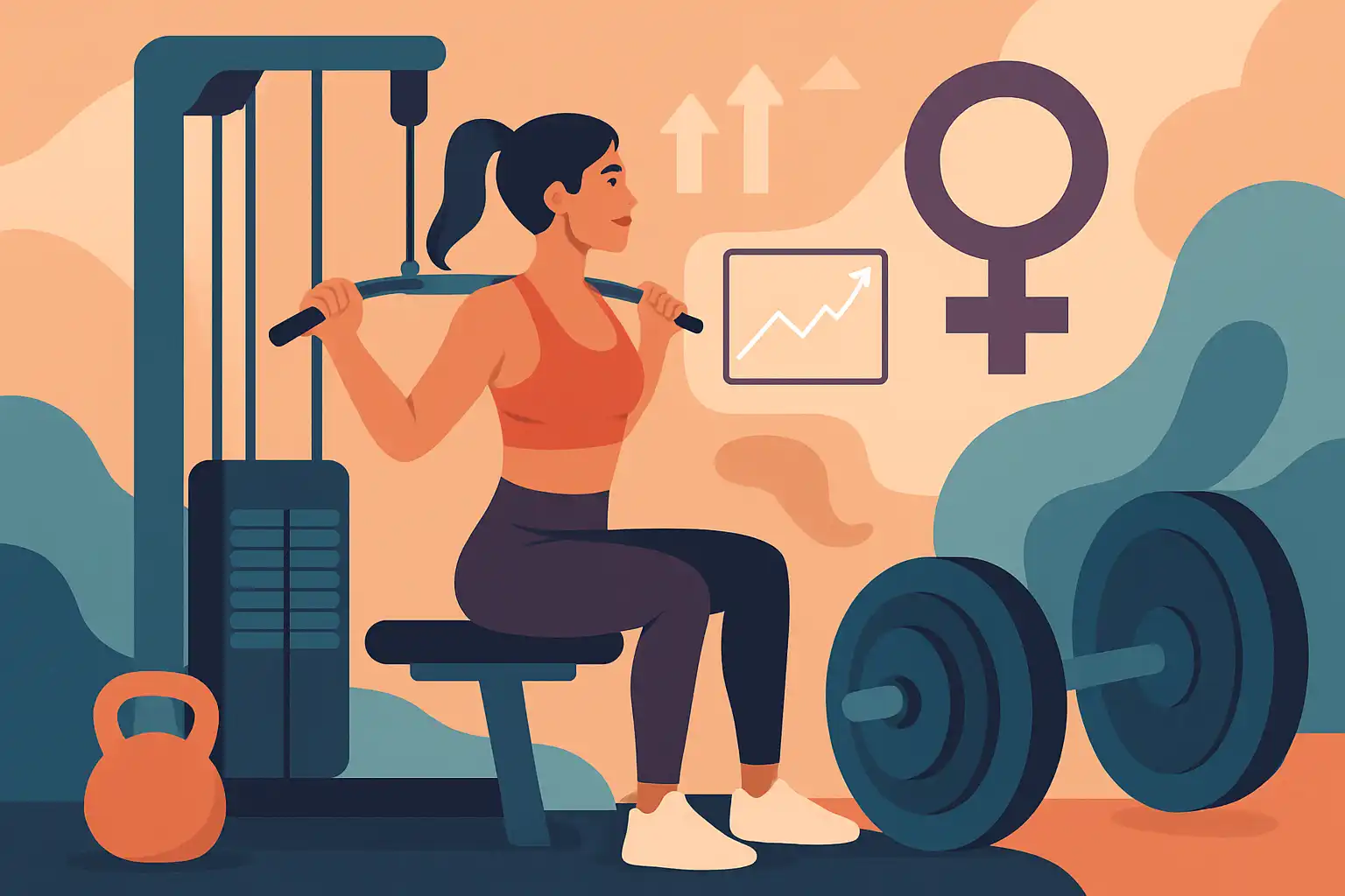 Krachtstation voor vrouwen: trainingsstrategieën, veelvoorkomende zorgen en hoe je sneller progressie boekt