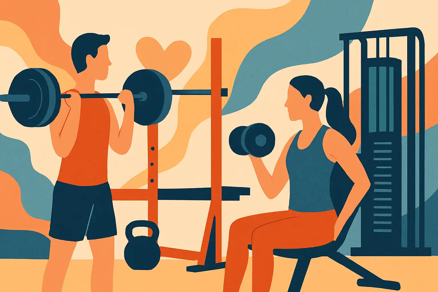 Samen trainen: zo richt je een gedeelde home gym in zonder ruzie