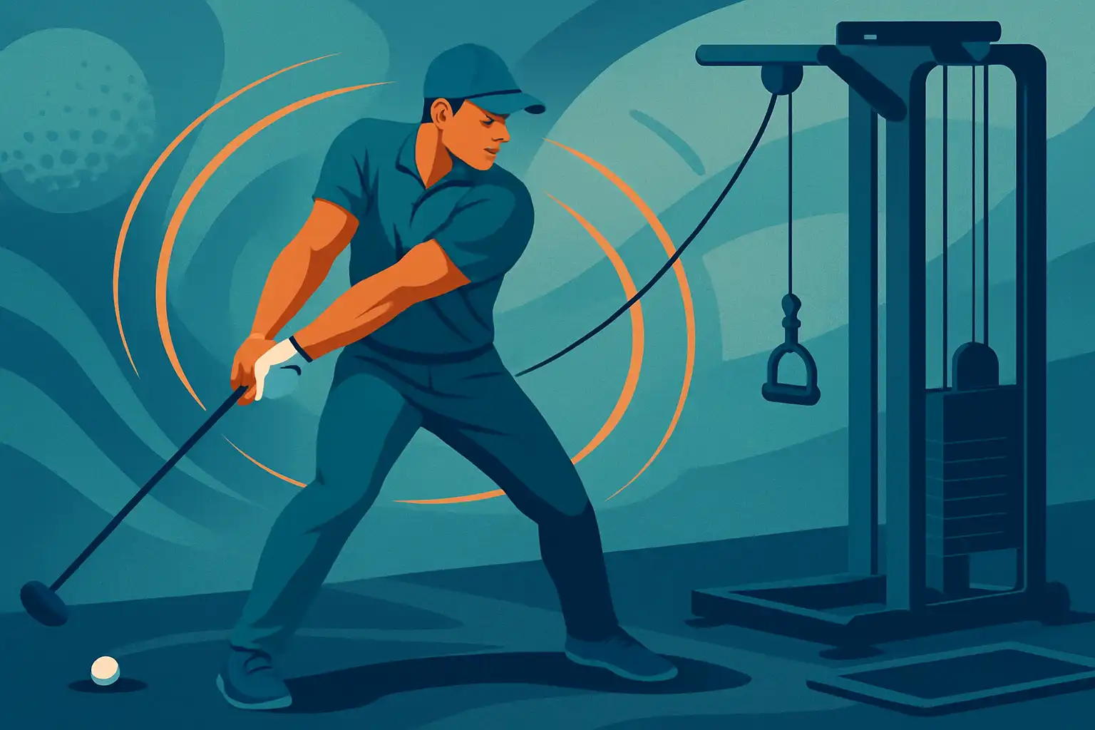 Train je golfspel met het krachtstation: rotatiekracht, stabiliteit en routines die je handicap verlagen